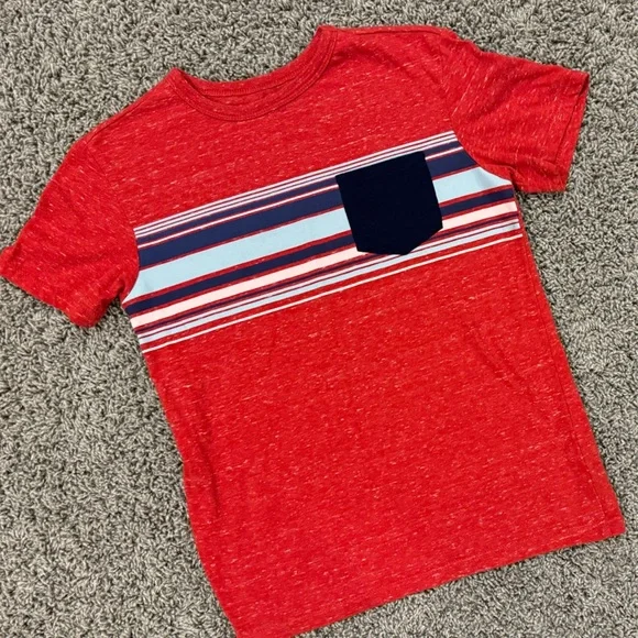 Bundle of 3 Cat & Jack boys striped tshirts, size Medium 10-12 - Picture 6 of 8